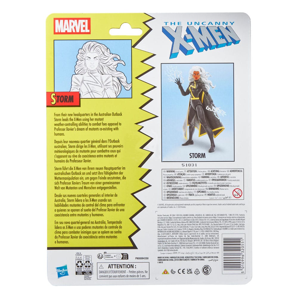 Uncanny X-Men Marvel Legends Aksiyon Figürü Fırtına 15 cm