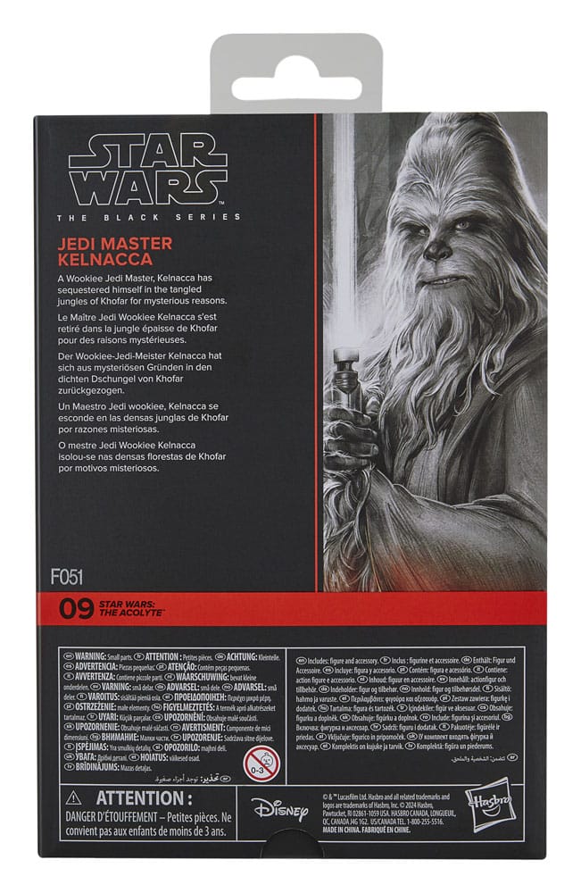 Star Wars: Acolyte Black Series Action Figur Jedi Master Kelnacca 15 cm