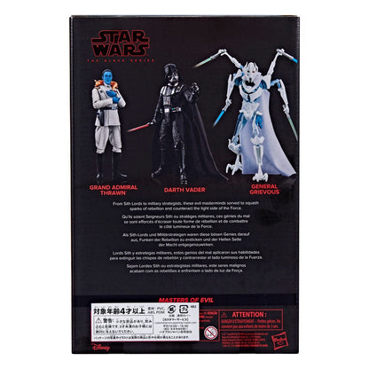 Star Wars Black Series-actiefiguren, 3-pack Masters of Evil, 15 cm
