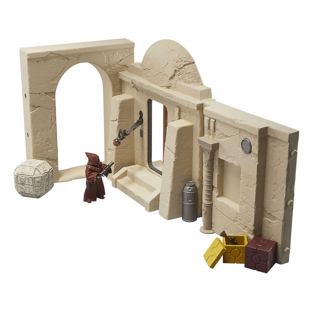 Star Wars avsnitt IV Vintage Collection Playset Streets of Mos Eisley med Jawa Action Figure