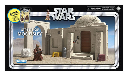 Star Wars avsnitt IV Vintage Collection Playset Streets of Mos Eisley med Jawa Action Figure