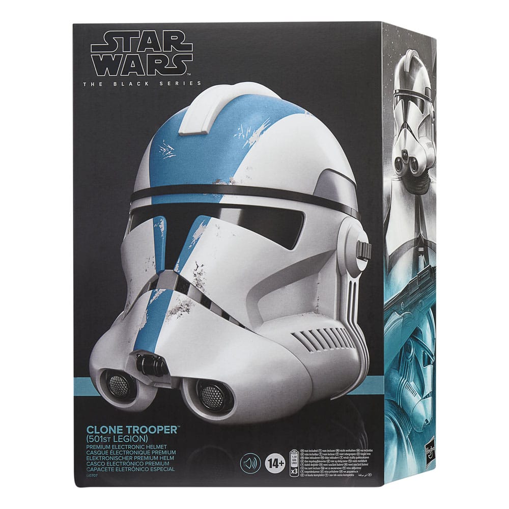 Star Wars: Ahsoka Black Series Electronic Helmet Clone Trooper (501st Legion)