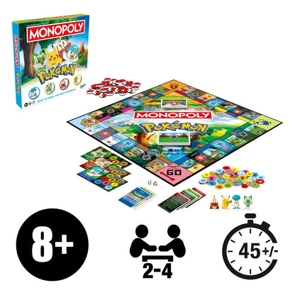 Gioco da tavolo Pokémon Monopoli *Versione inglese*