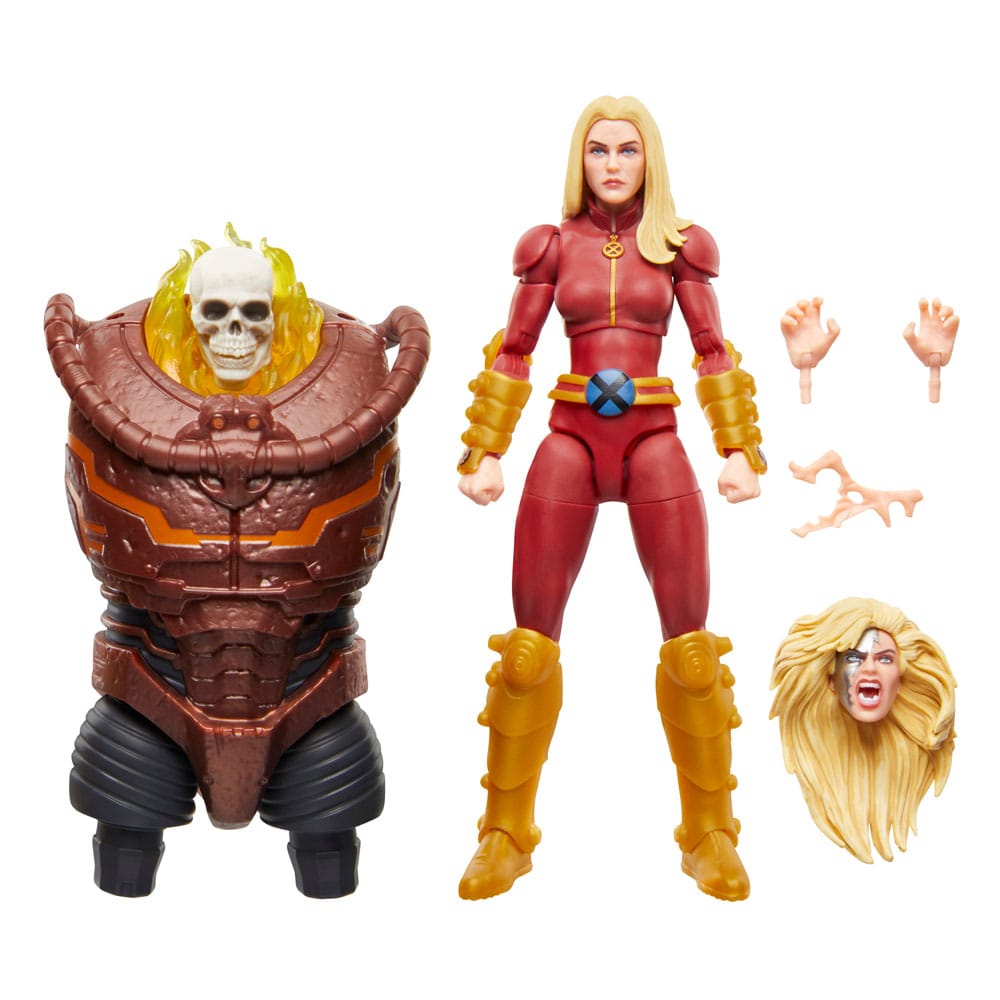 X-Men Marvel Legends Acción Figura Husk de Marvel (BAF: Marvel's Nemesis) 15 cm