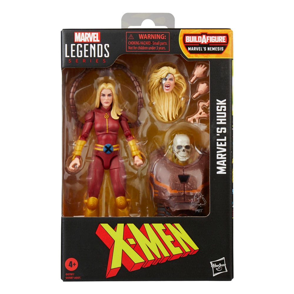 X-Men Marvel Legends Acción Figura Husk de Marvel (BAF: Marvel's Nemesis) 15 cm