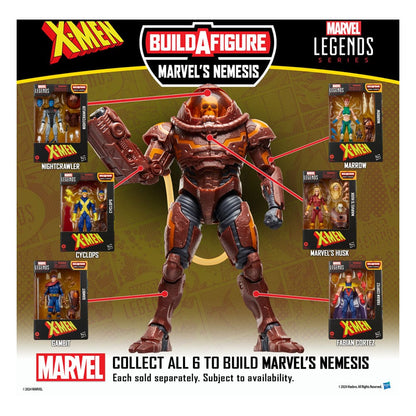 X-Men Marvel Legends Acción Figura Husk de Marvel (BAF: Marvel's Nemesis) 15 cm