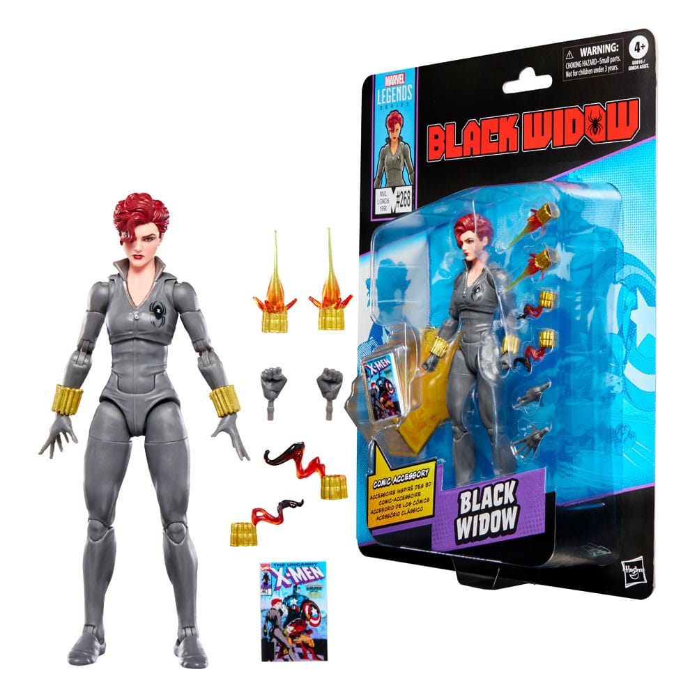 Figura d'azione Vedova Nera Marvel Legends Vedova Nera 15 cm