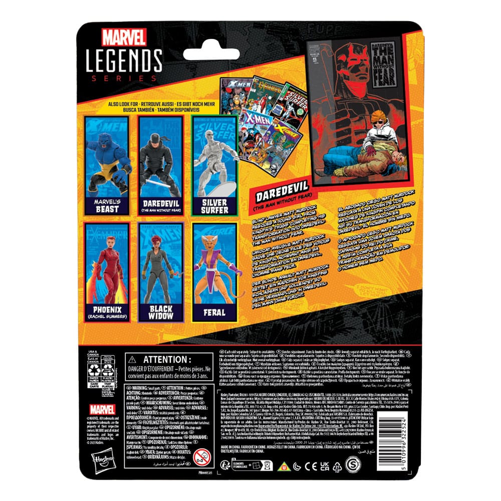 Daredevil - The Man Without Fear Marvel Legends Action Figur Daredevil 15 cm