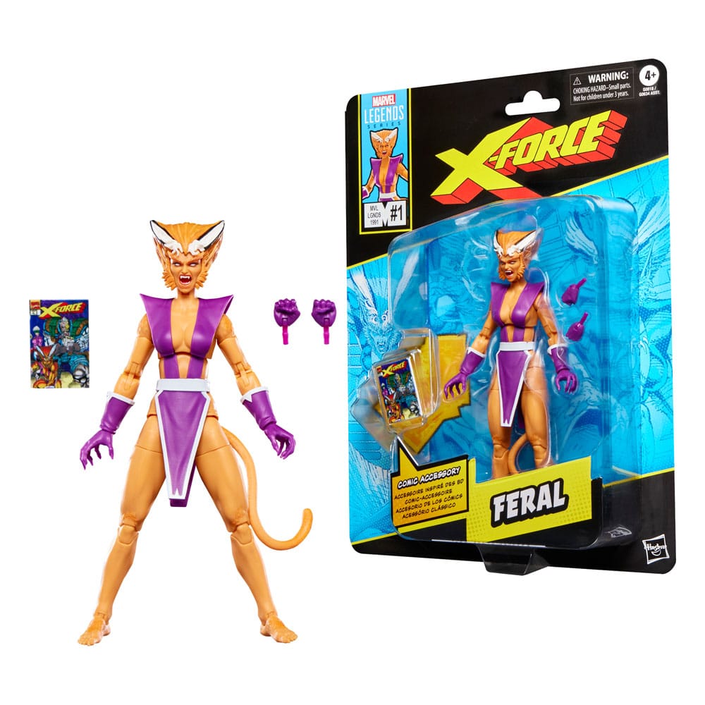 X-Force Marvel Legends Aksiyon Figürü Vahşi 15 cm