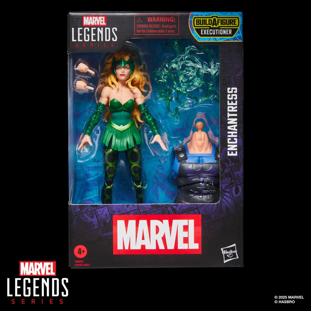Marvel Legends Akcijska figurica Enchantress (BAF: Executioner) 15 cm