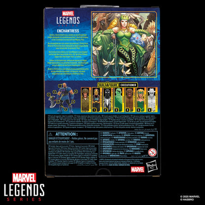 Marvel Legends Akcijska figurica Enchantress (BAF: Executioner) 15 cm