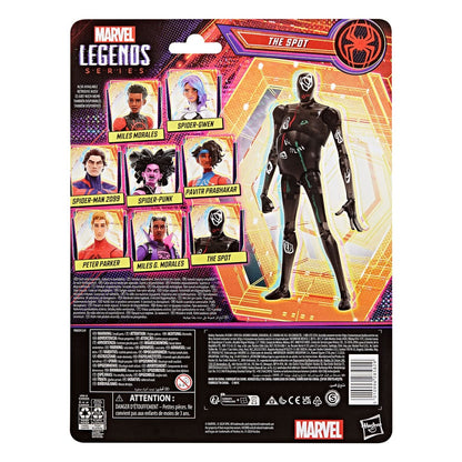 Örümcek Adam: Örümcek Verse Marvel Legends Action figürünün karşısında 15 cm
