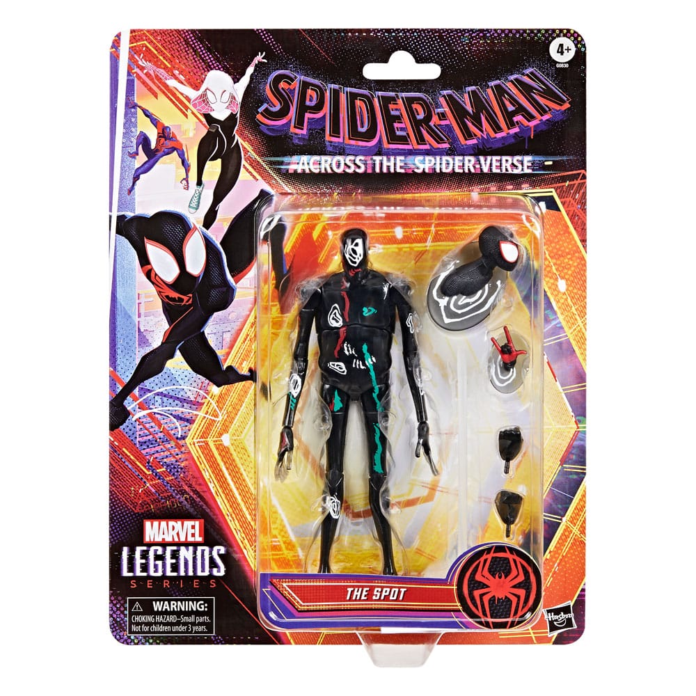 Örümcek Adam: Örümcek Verse Marvel Legends Action figürünün karşısında 15 cm