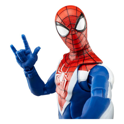 Spider-Man 2 Marvel Legends Gamervers Action Figure Miles Morales (style de combinaison amélioré) 15 cm