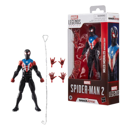 Spider-Man 2 Marvel Efsaneleri Gamerverse Action Figür Miles Morales (Boricua Suit) 15 cm