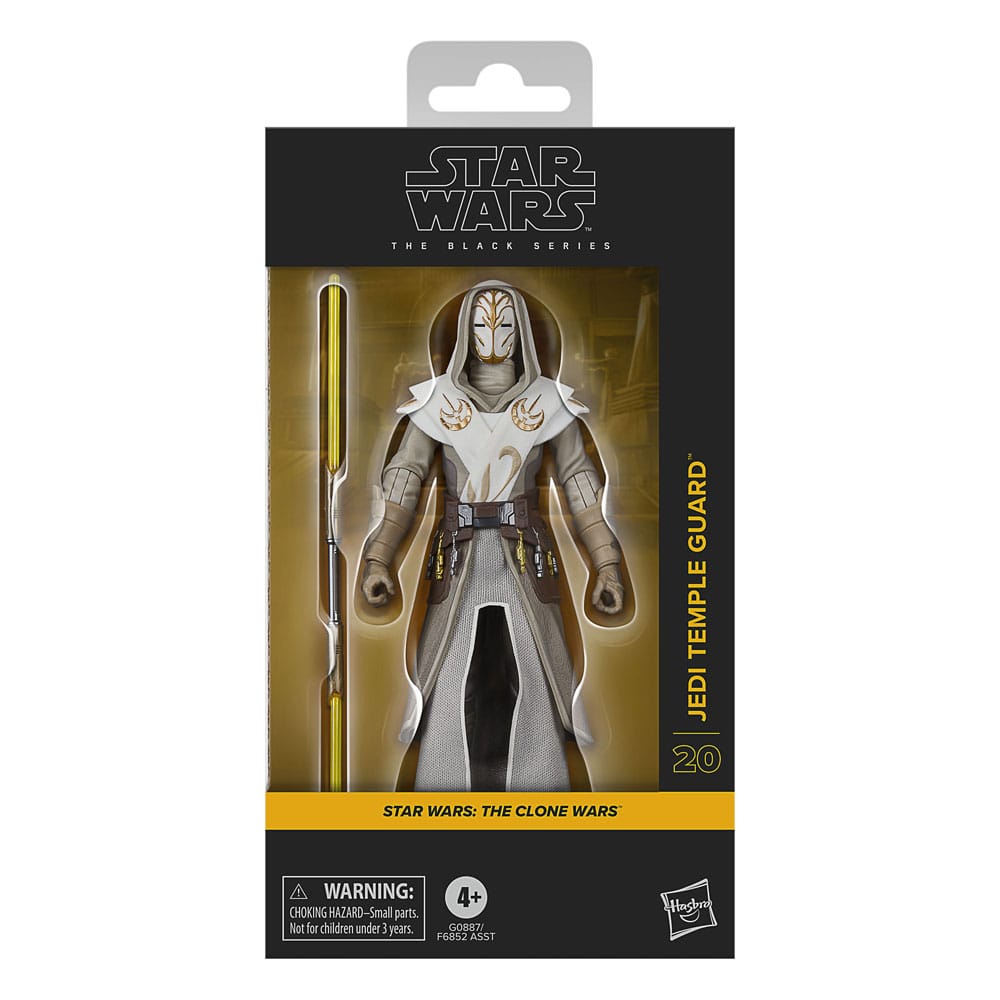 Yıldız Savaşları: The Clone Wars Black Serisi Aksiyon Figürü Jedi Temple Guard 15 Cm