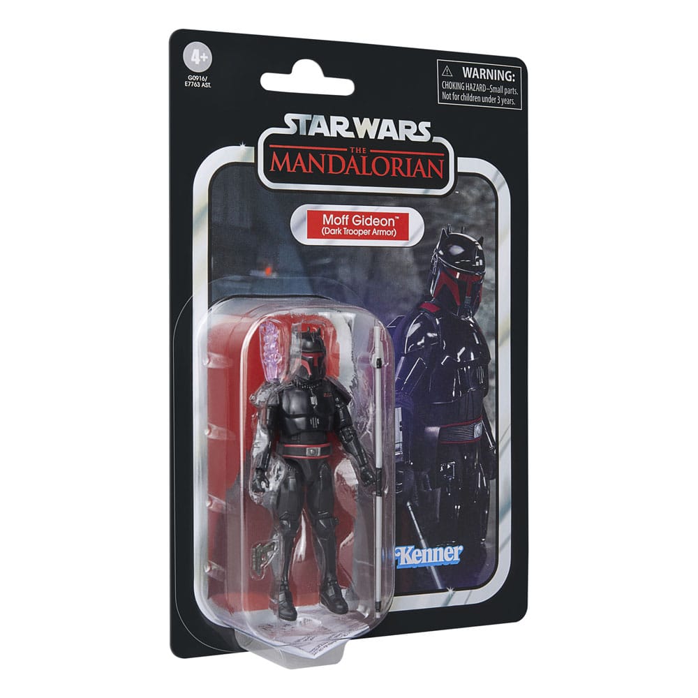 Zvjezdani ratovi: Akcijska figura zbirke mandalorijske vintage Moff Gideon (Dark Trooper oklop) 10 cm