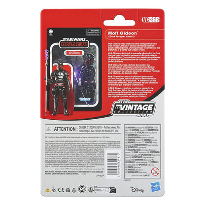 Yıldız Savaşları: Mandalorya Vintage Koleksiyon Aksiyon Figürü Moff Gideon (Dark Trooper Zırhı) 10 cm