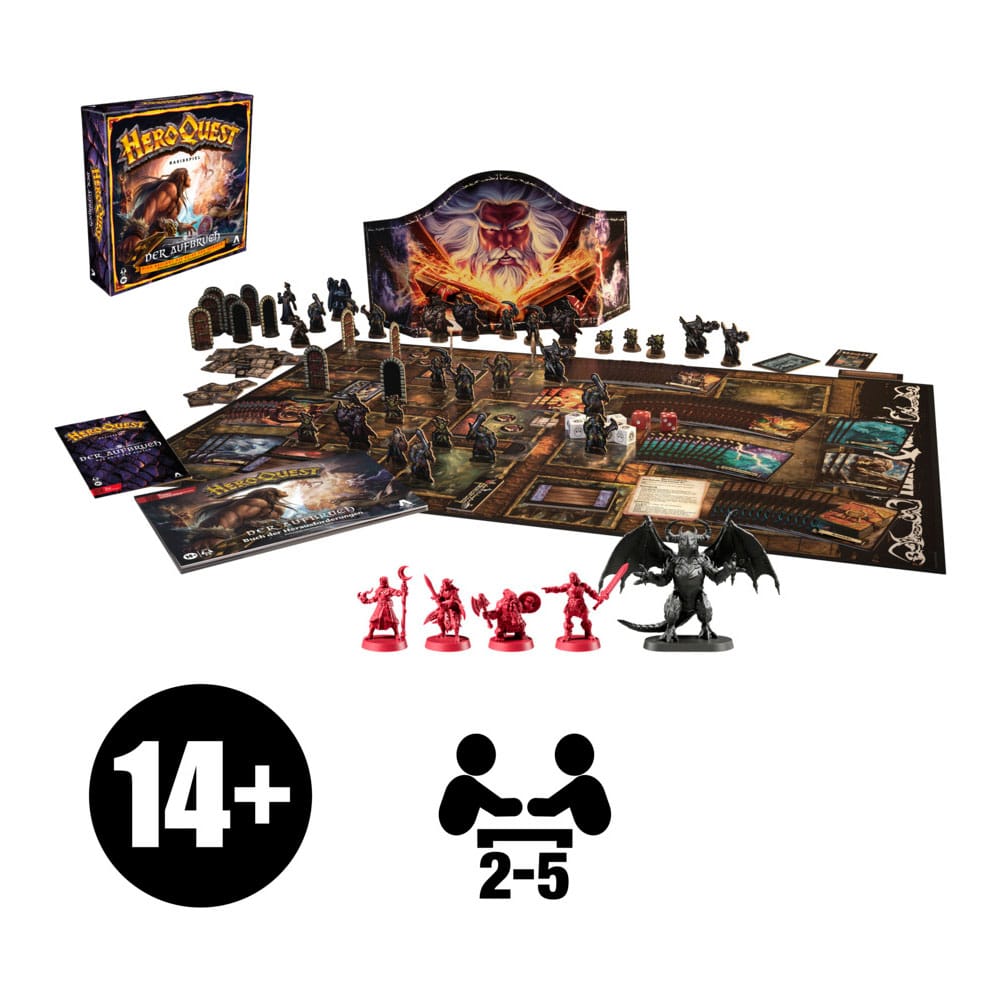 Heroquest Board Game der Aufbruch *Versione tedesca *
