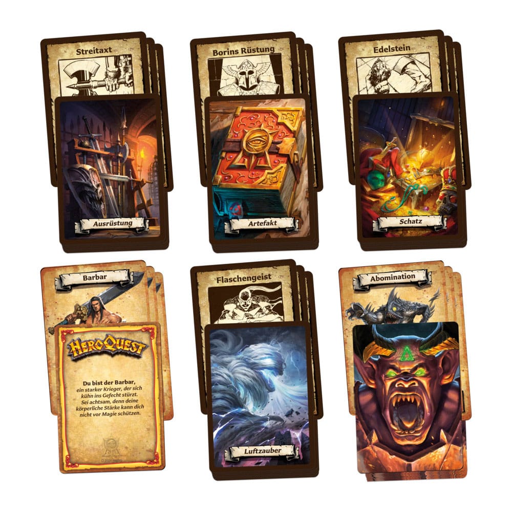 Heroquest Board Game der Aufbruch *Versione tedesca *
