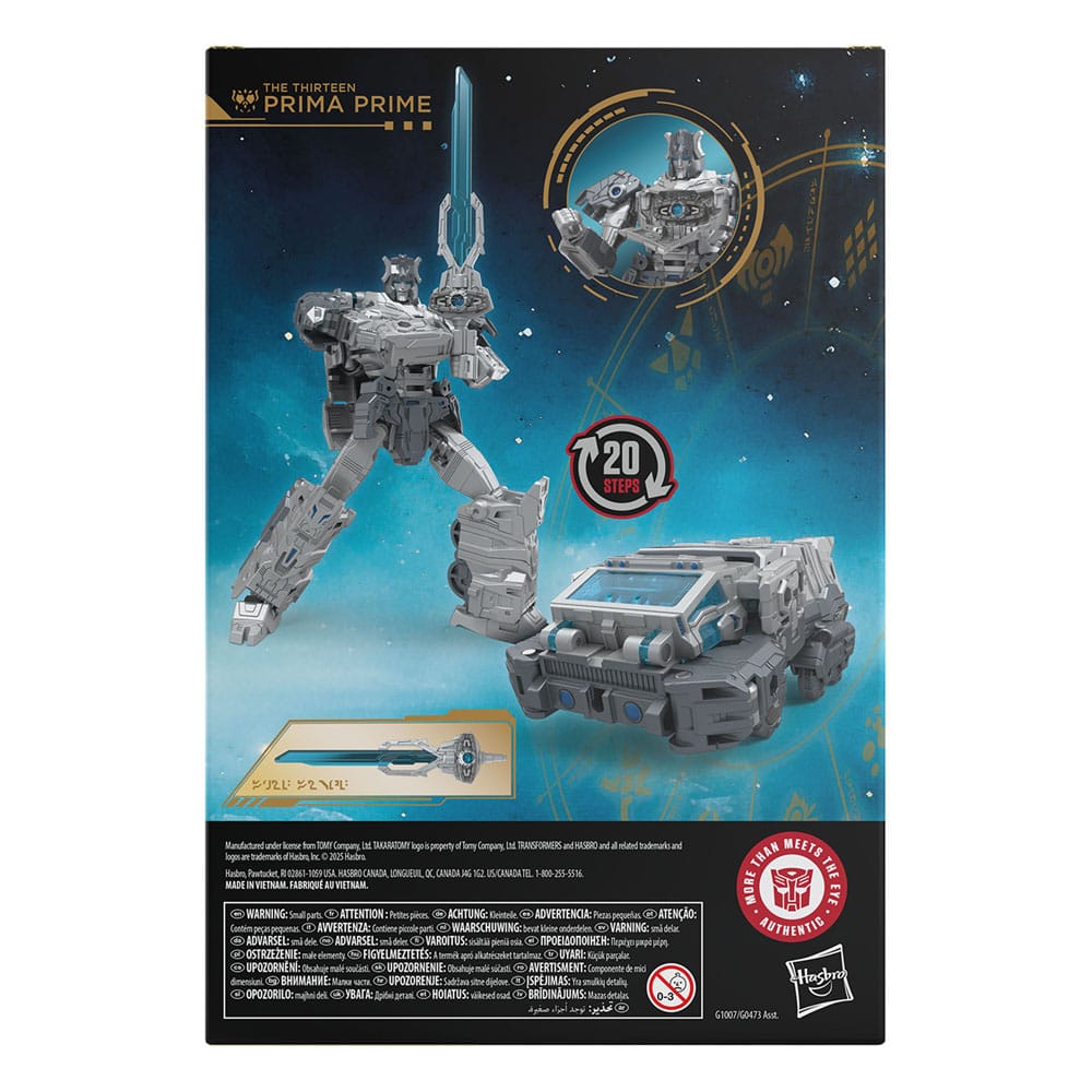 Transformers Age of the Primes Voyager sınıfı aksiyon figürü On üç prima prime 18 cm
