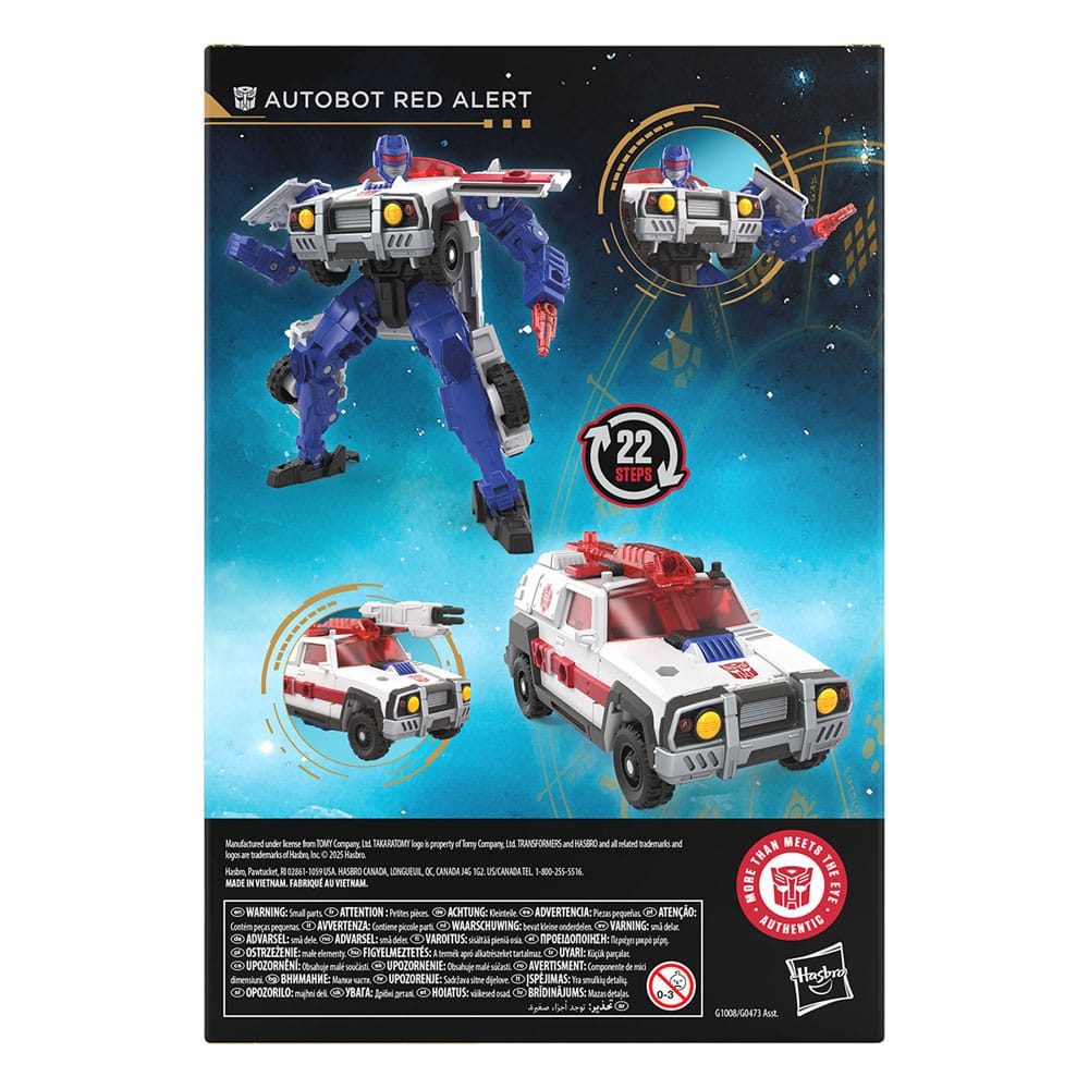 Transformers Age of the Primes Voyager Class Action Figur den tretten Autobot Red Alert 18 cm