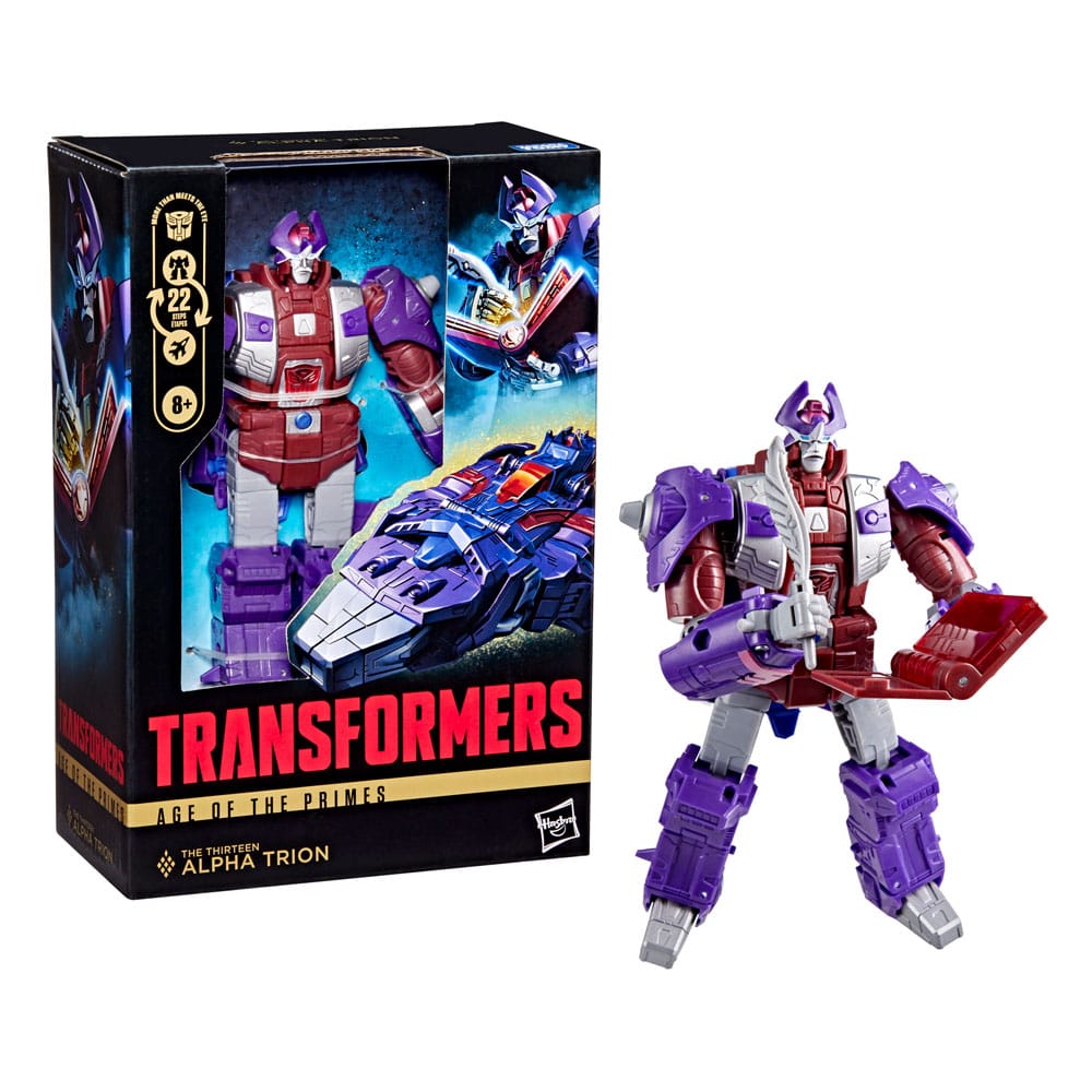 Transformers Age of the Primes Voyager Class-actiefiguur The Thirteen: Alpha Trion 18 cm