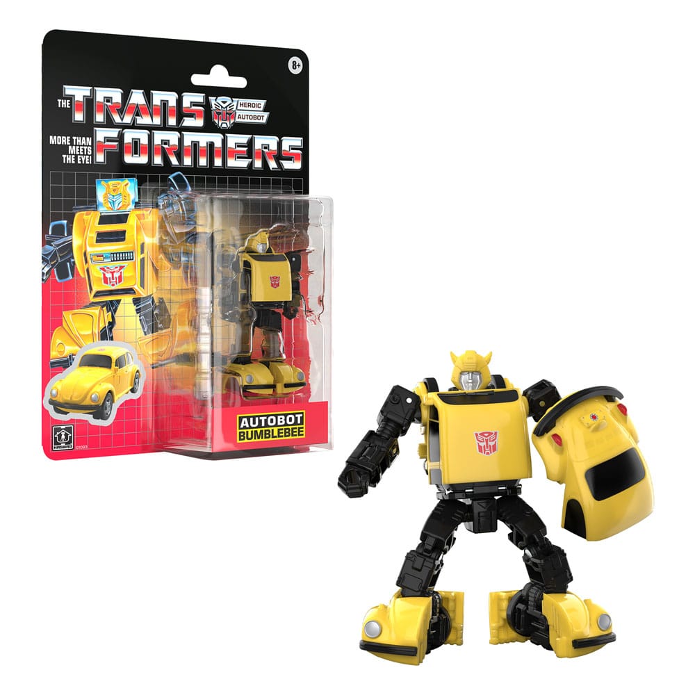 Transformatörler retro G1 aksiyon figürü Autobot Bumblebee 12 cm