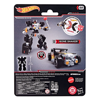 Hot Wheels x Transformers Actiefiguur Bone Shaker 12 cm