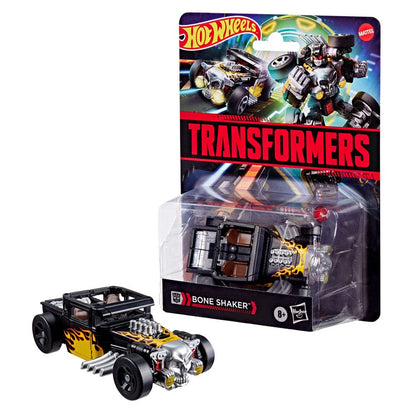 Figura de acción Hot Wheels x Transformers Bone Shaker 12 cm