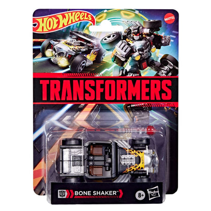 Figura de acción Hot Wheels x Transformers Bone Shaker 12 cm