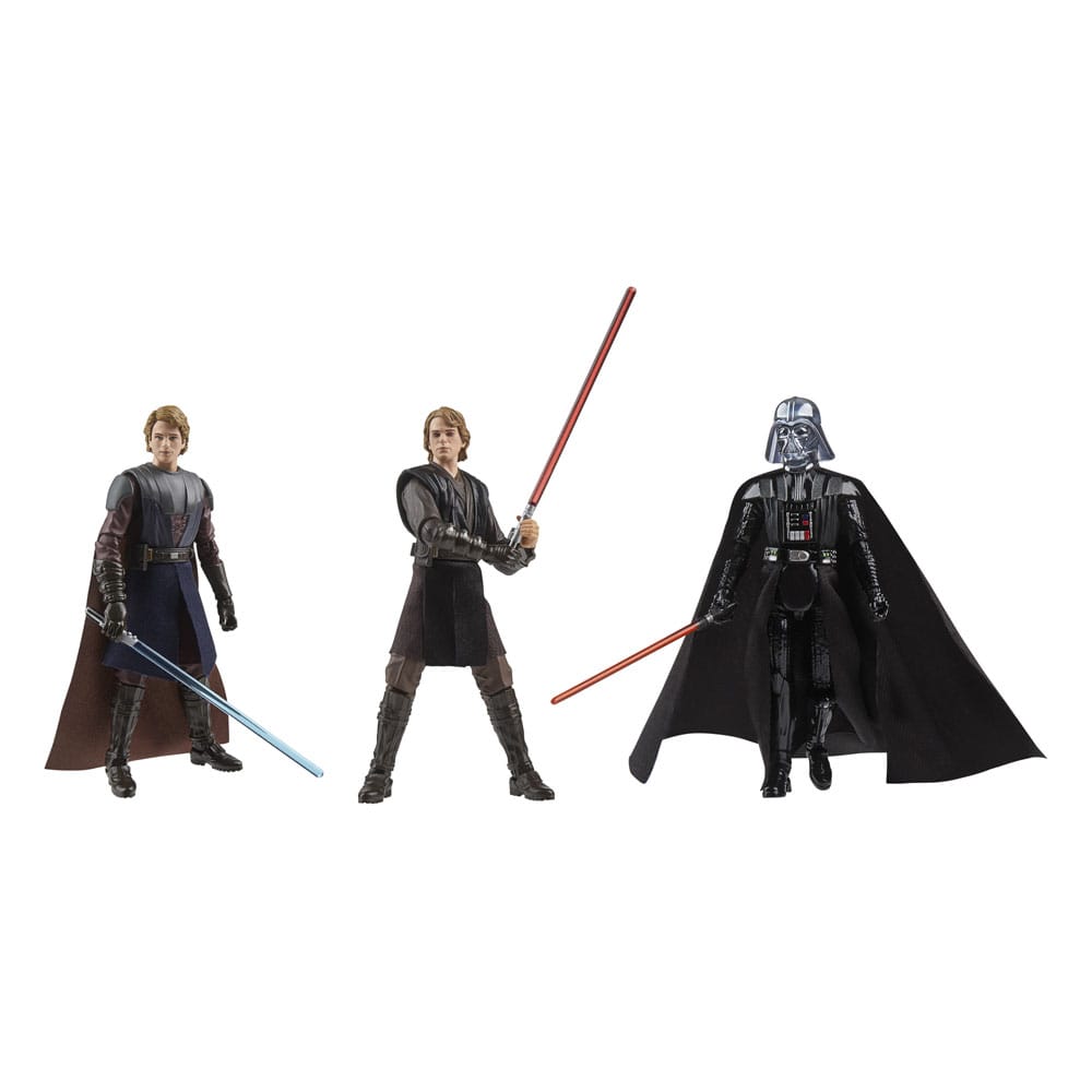 Star Wars Vintage Koleksiyonu Aksiyon Figürü 3'lü Paket Anakin Skywalker'ın Yolculuğu
