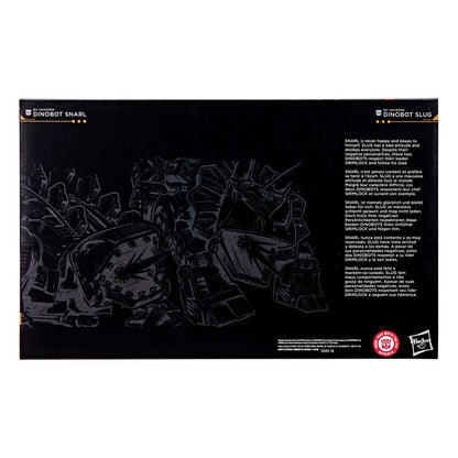 Transformers Age of the Primes Lider Sınıfı Aksiyon Figürü G2 Universe Dinobots Snarl & Slug 19 cm