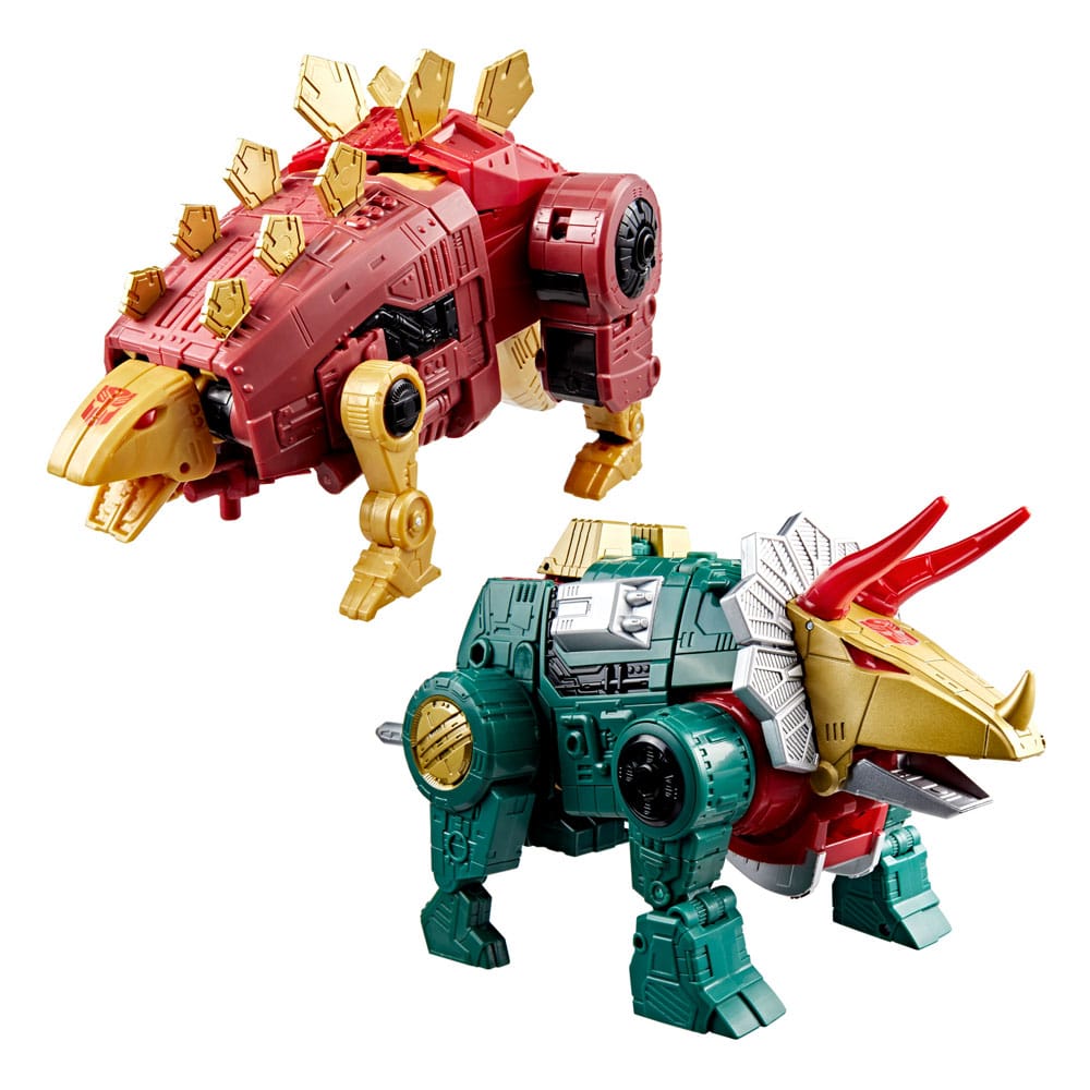 Transformers Age of the Primes Lider Sınıfı Aksiyon Figürü G2 Universe Dinobots Snarl & Slug 19 cm