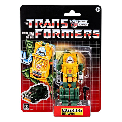 Transformers Retro G1 Aksiyon Figürü Autobot Brawn 13 cm