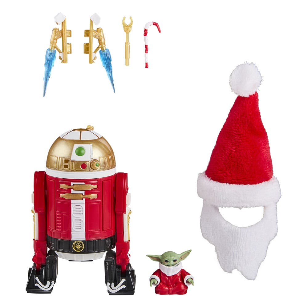 Star Wars Black Serisi Aksiyon Figürü Astromech Droid (Tatil Sürümü) 15 cm