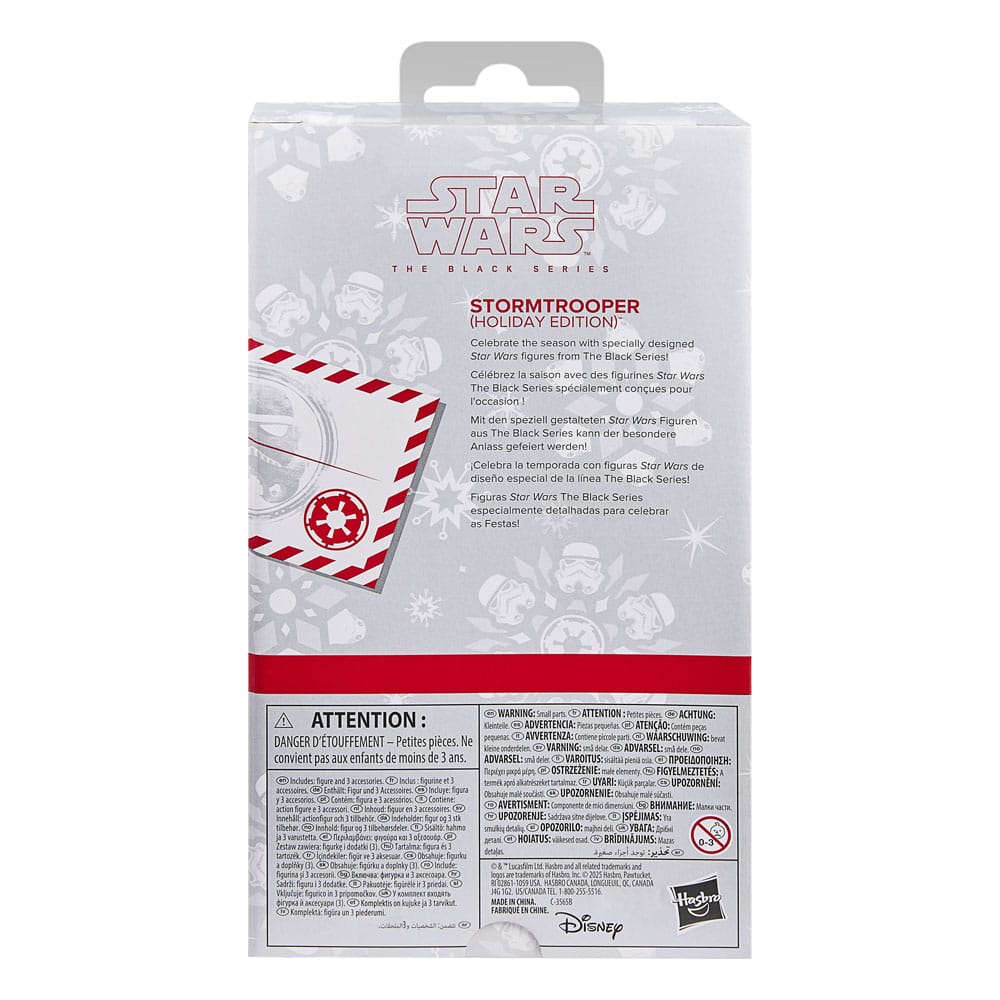 Star Wars Black Serisi Aksiyon Figürü Stormtrooper (Holiday Edition) 15 cm