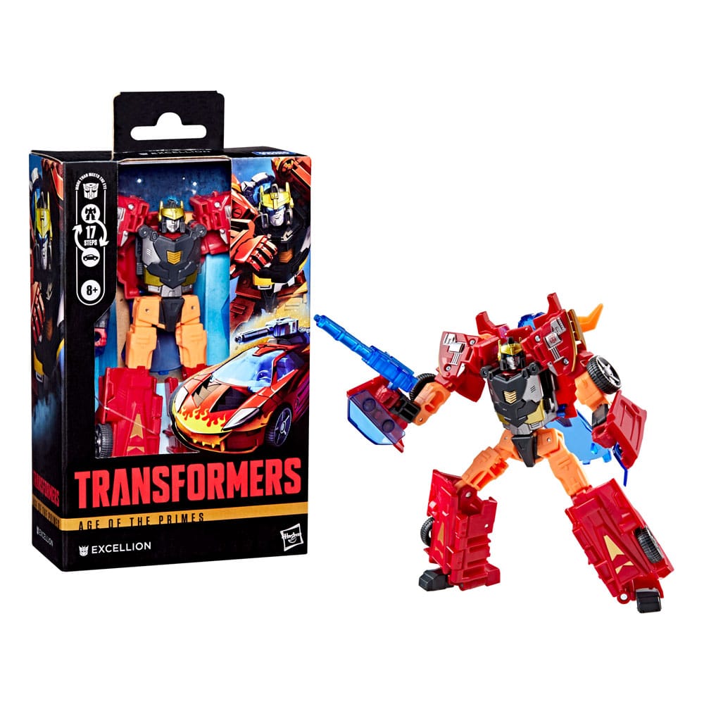 Transformers Age of Primes Deluxe Class Action Figure Excellion 14 cm