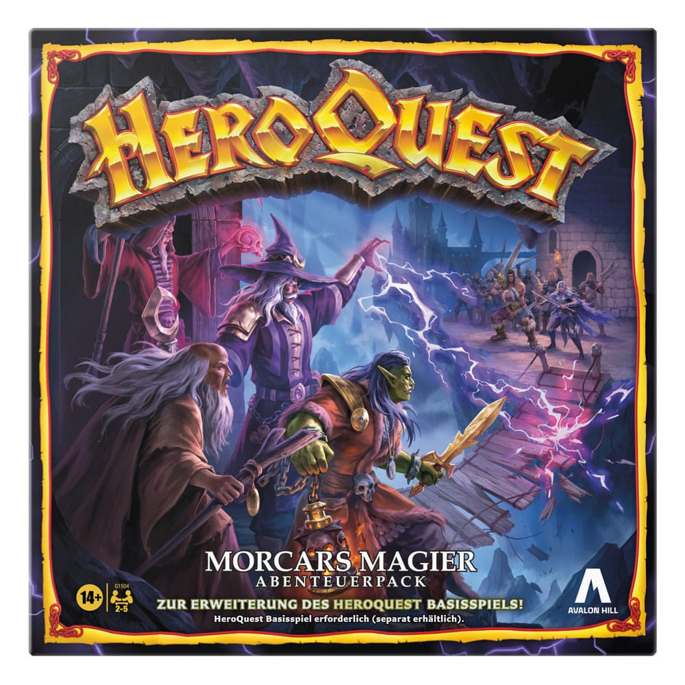 HeroQuest proširenje društvene igre Morcars Magier Quest Pack *njemačka verzija*