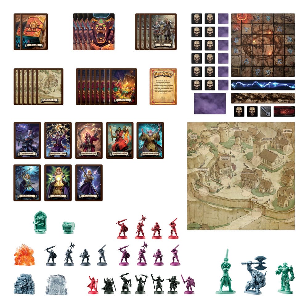 HeroQuest proširenje društvene igre Morcars Magier Quest Pack *njemačka verzija*