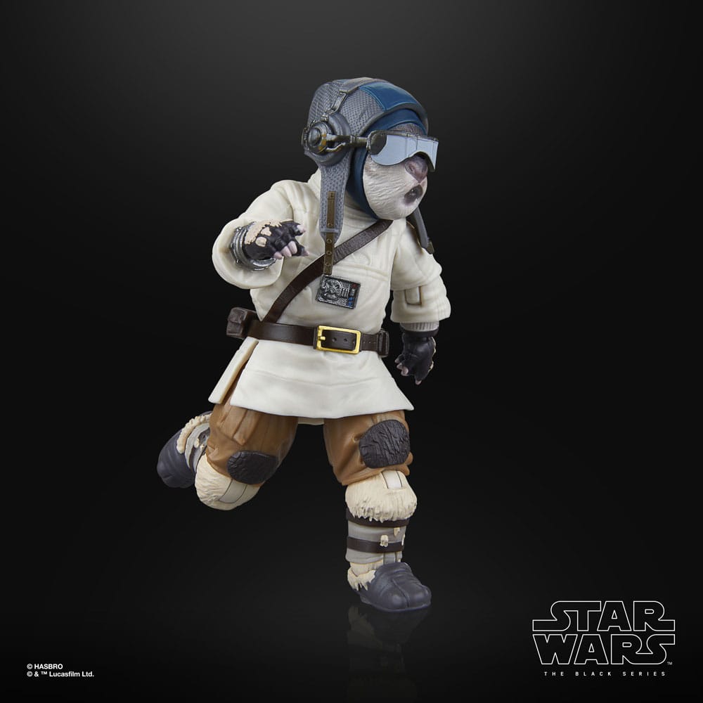 Yıldız Savaşları: The Acolyte Black Serisi Aksiyon Figürü Bazil (Jedi Sipariş Tracker) 10 cm