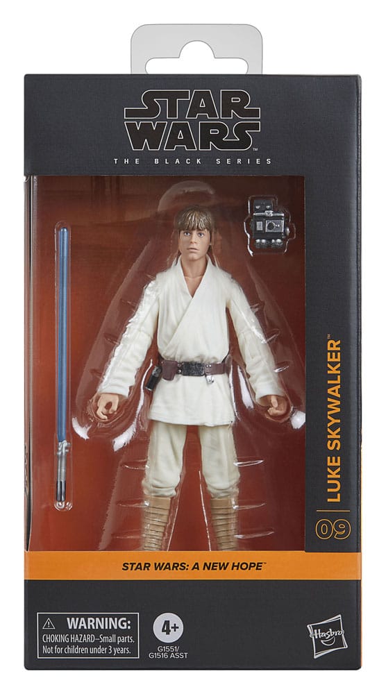 Yıldız Savaşları Bölüm IV Black Serisi Aksiyon Figürü Luke Skywalker 15 cm