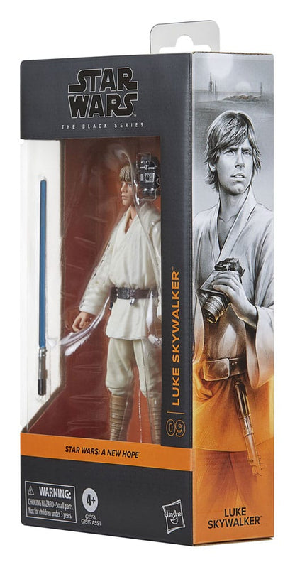 Yıldız Savaşları Bölüm IV Black Serisi Aksiyon Figürü Luke Skywalker 15 cm