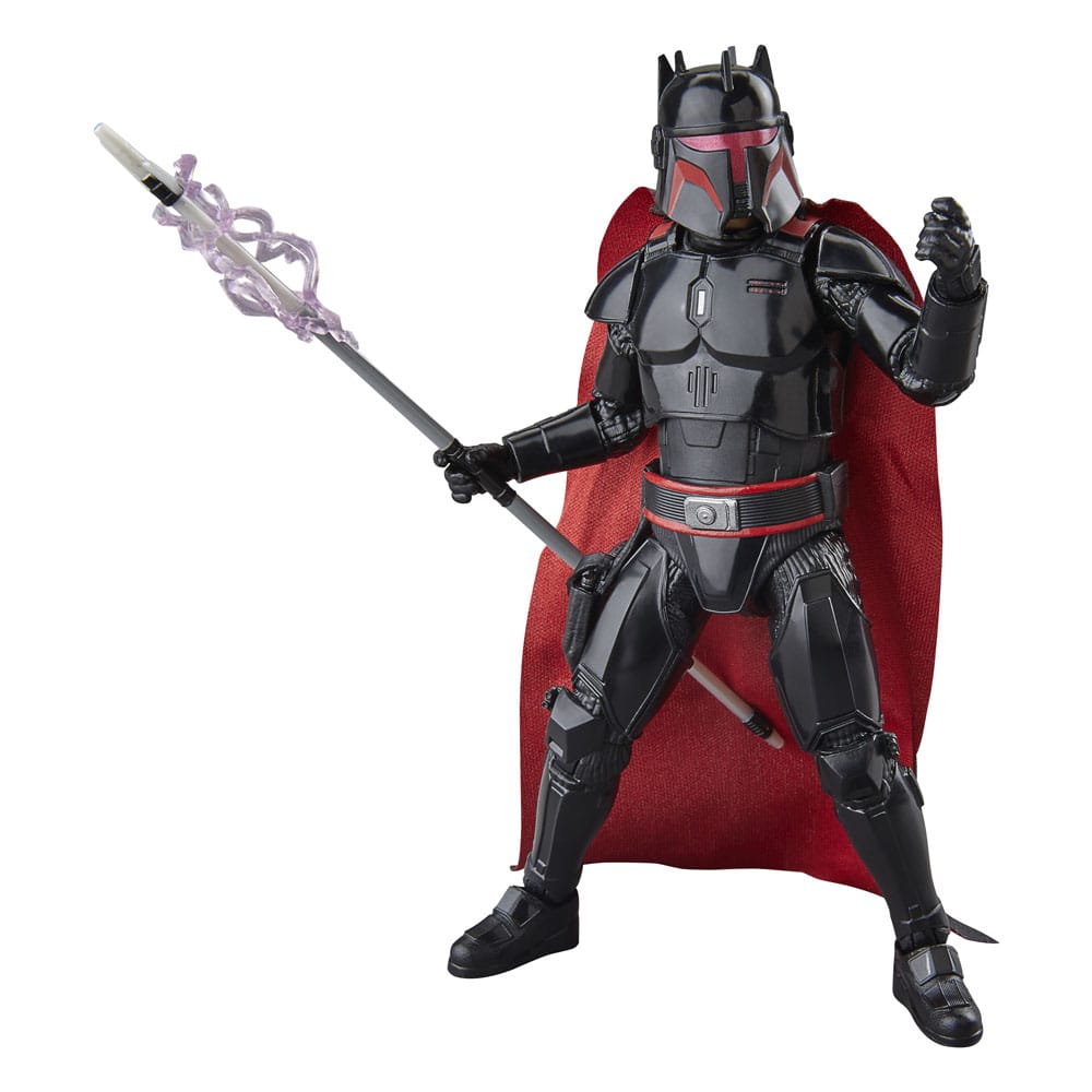 Ratovi zvijezda: Akcijska figura serije Mandalorian Black Moff Gideon (Dark Trooper oklop) 15 cm
