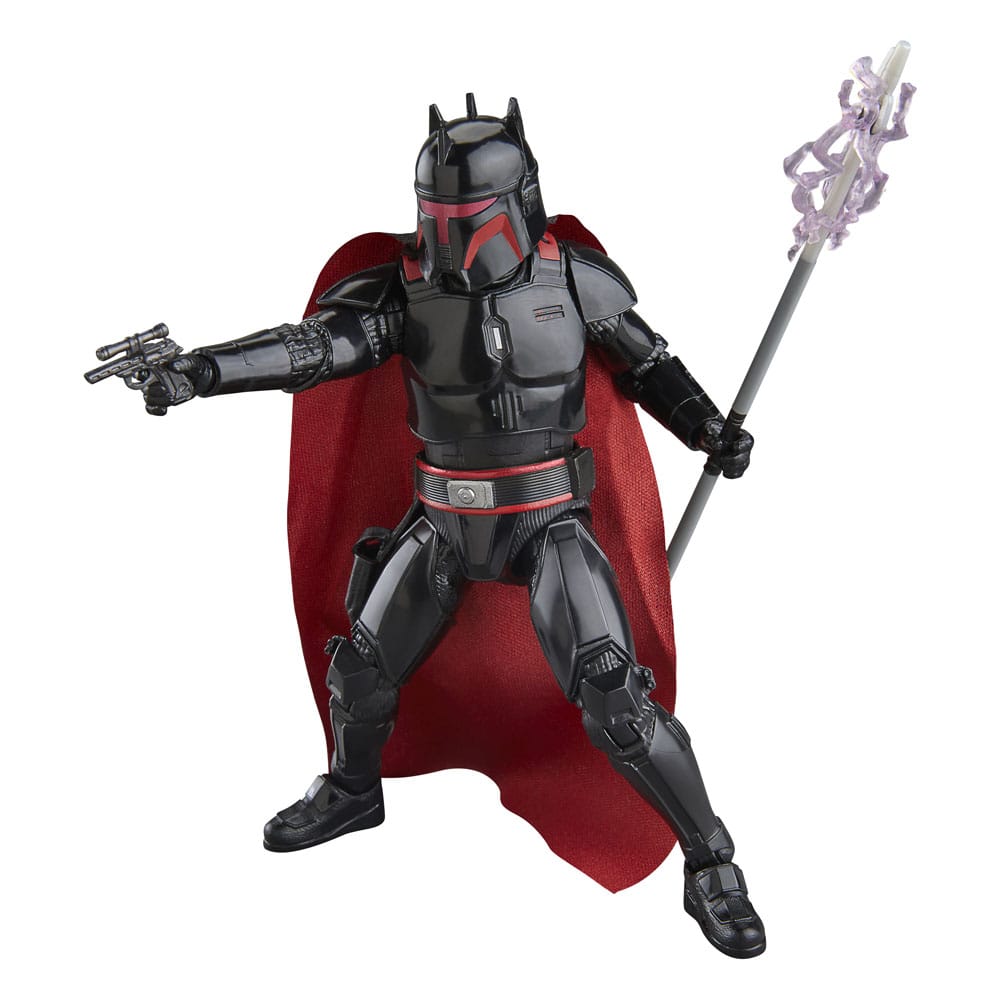 Ratovi zvijezda: Akcijska figura serije Mandalorian Black Moff Gideon (Dark Trooper oklop) 15 cm