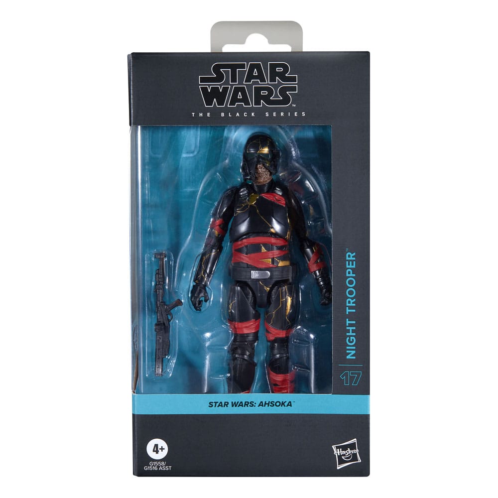 Star Wars: Ahsoka Black Series Action Figuur Night Trooper 15 cm