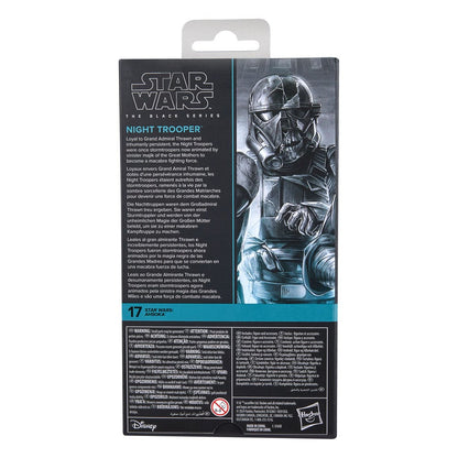 Yıldız Savaşları: Ahsoka Siyah Serisi Aksiyon Figürü Gece Trooper 15 cm