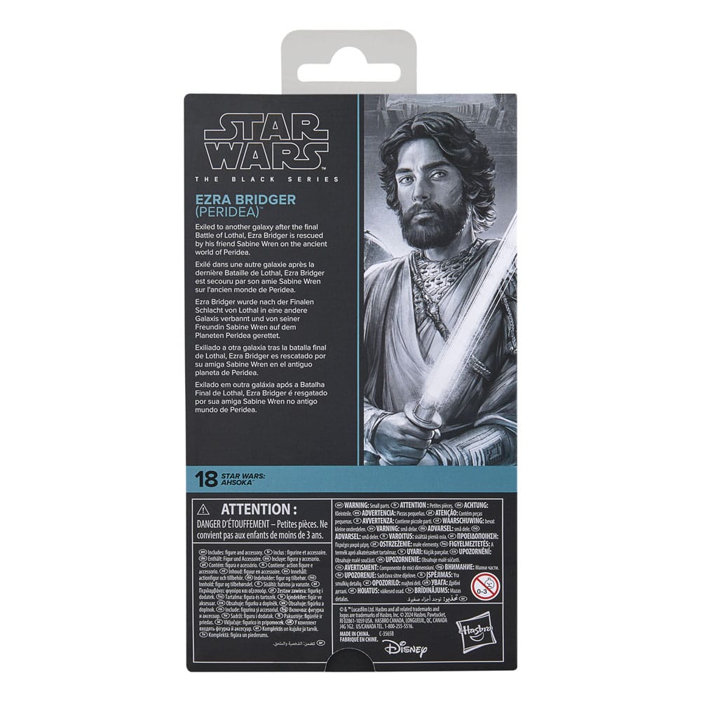 Ratovi zvijezda: Ahsoka Black Series Action Slika Ezra Bridger (Peridea) 15 cm