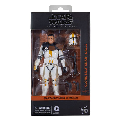 Star Wars Episode III Black Series Actie Figuur Clone Luitenant Galle 15 cm
