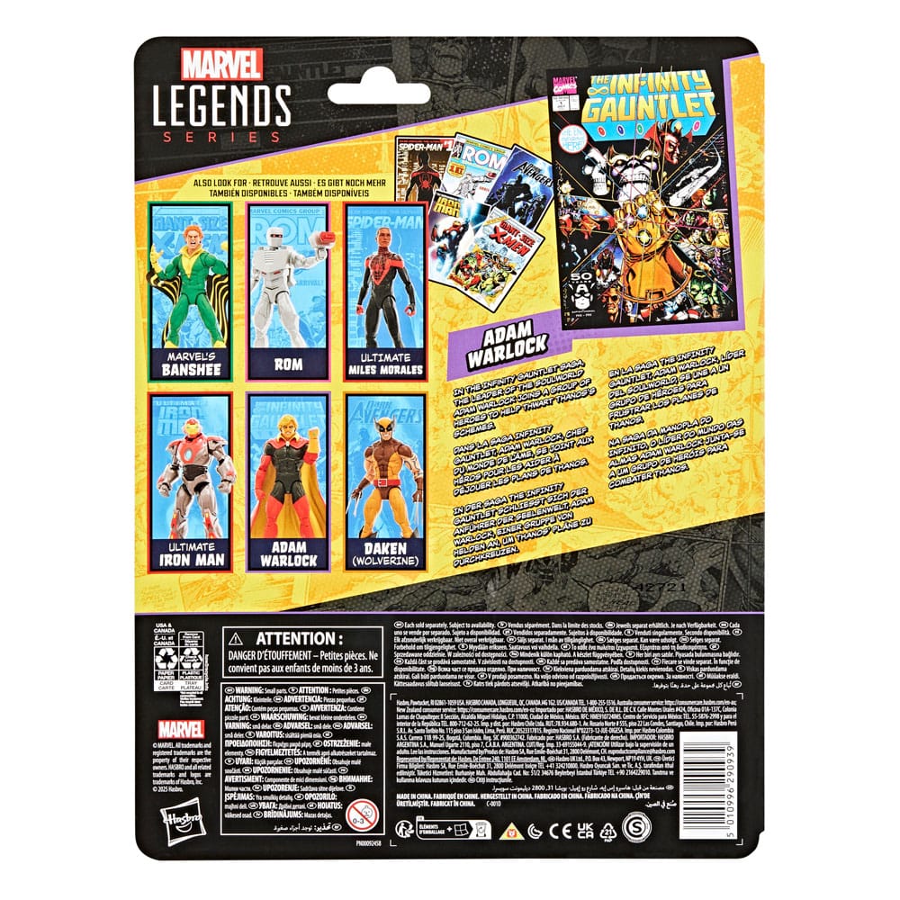 Infinity Gauntlet Marvel Efsaneleri Aksiyon Figürü Adam Warlock 15 cm